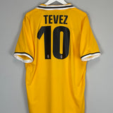 2013/14 JUVENTUS TEVEZ #10 AWAY SHIRT (XL) NIKE