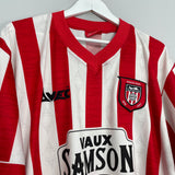 1996/97 SUNDERLAND HOME SHIRT (XL) AVEC