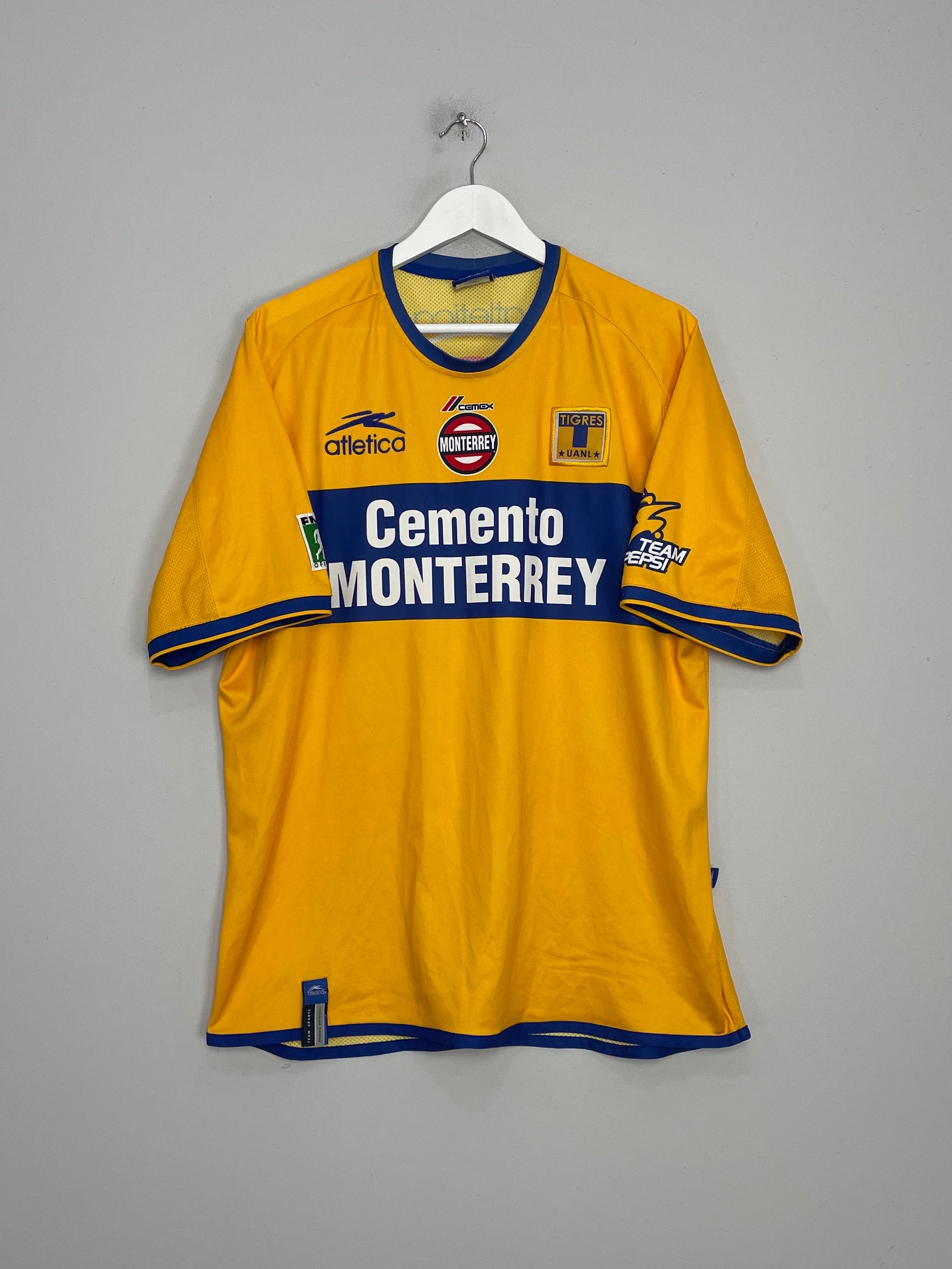 2002/03 TIGRES THIRD SHIRT (XXL) ATLETICA