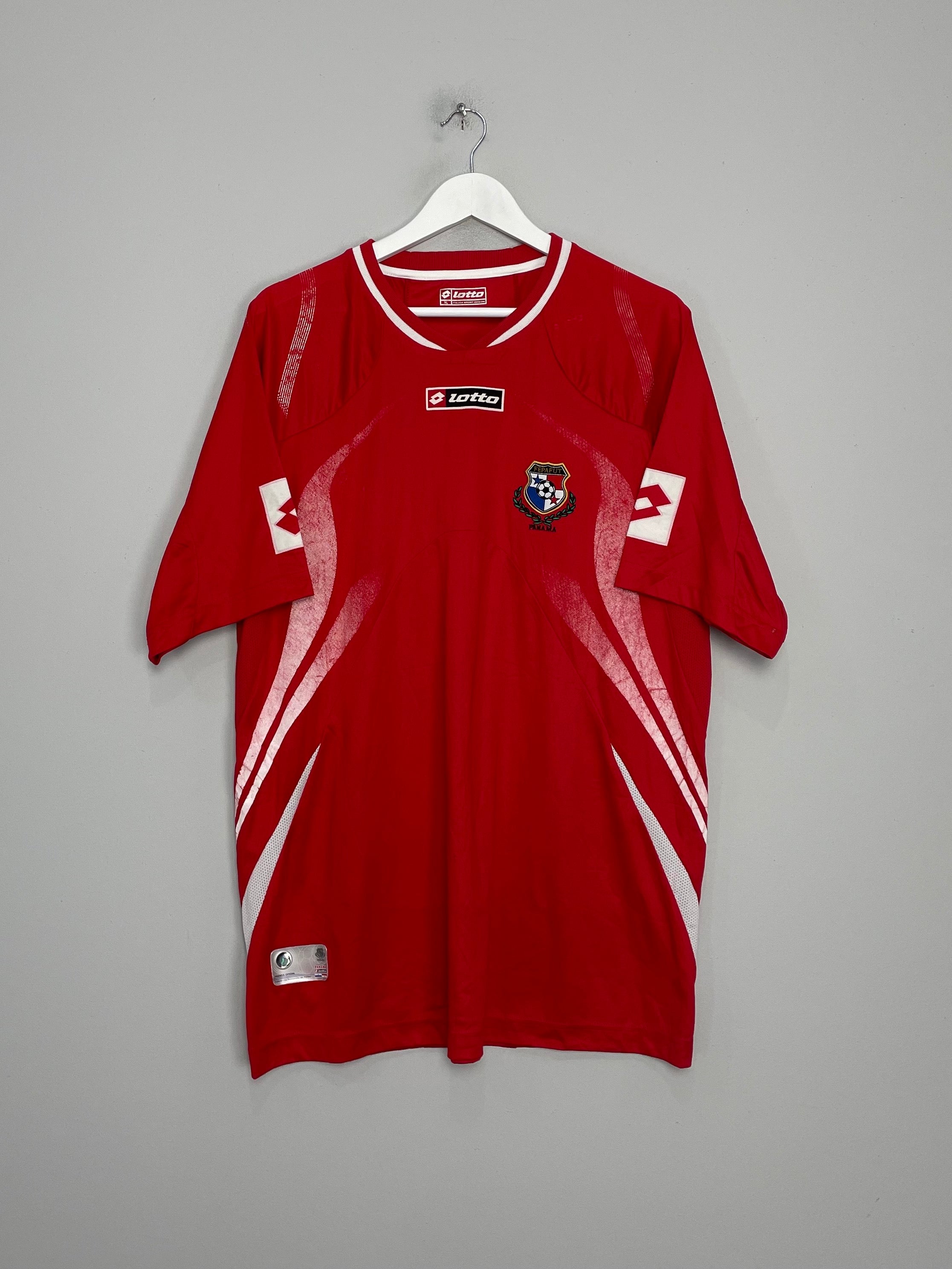 2009/10 PANAMA HOME SHIRT (XL) LOTTO