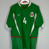 2003/04 MEXICO R.MARQUEZ #4 HOME SHIRT (L) NIKE