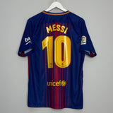 2017/18 BARCELONA MESSI #10 HOME SHIRT (L) NIKE