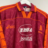 1995/96 ROMA HOME SHIRT (XL) ASICS