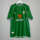 2001/03 IRELAND KEANE #6 HOME SHIRT (L) UMBRO