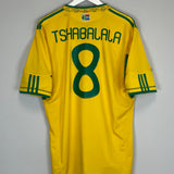 2010 SOUTH AFRICA TSHABALALA #8 HOME SHIRT (XL) ADIDAS