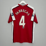 2008/10 ARSENAL FABREGAS #4 HOME SHIRT (M) NIKE