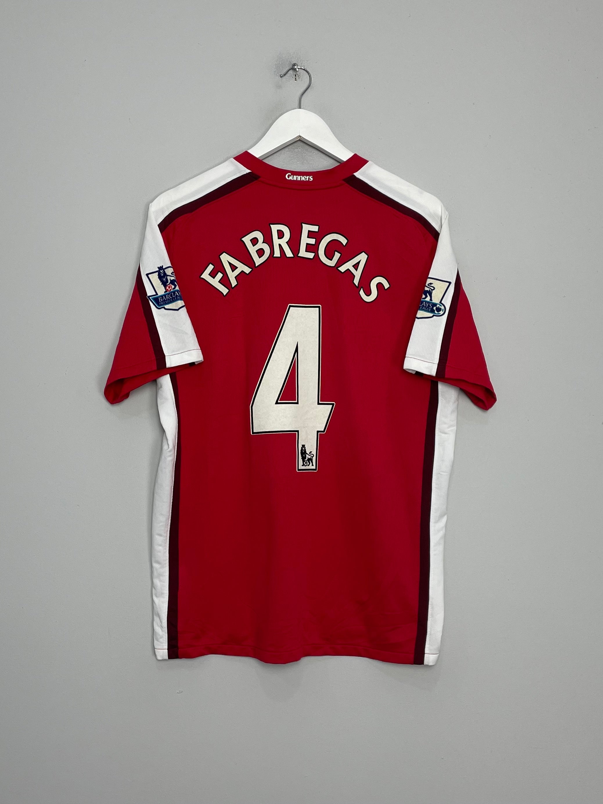 2008/10 ARSENAL FABREGAS #4 HOME SHIRT (M) NIKE