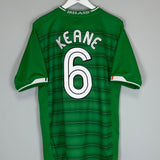 2003/04 IRELAND KEANE #6 HOME SHIRT (L) UMBRO