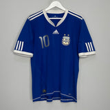 2010/11 ARGENTINA MESSI #10 AWAY SHIRT (L) ADIDAS