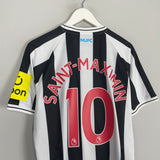 2022/23 NEWCASTLE UNITED SAINT-MAXIMIN #10 *BNWOT* HOME SHIRT (MULTIPLE SIZES) CASTORE