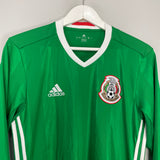 2016/17 MEXICO L/S HOME SHIRT (M) ADIDAS