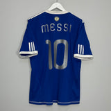 2010/11 ARGENTINA MESSI #10 AWAY SHIRT (L) ADIDAS