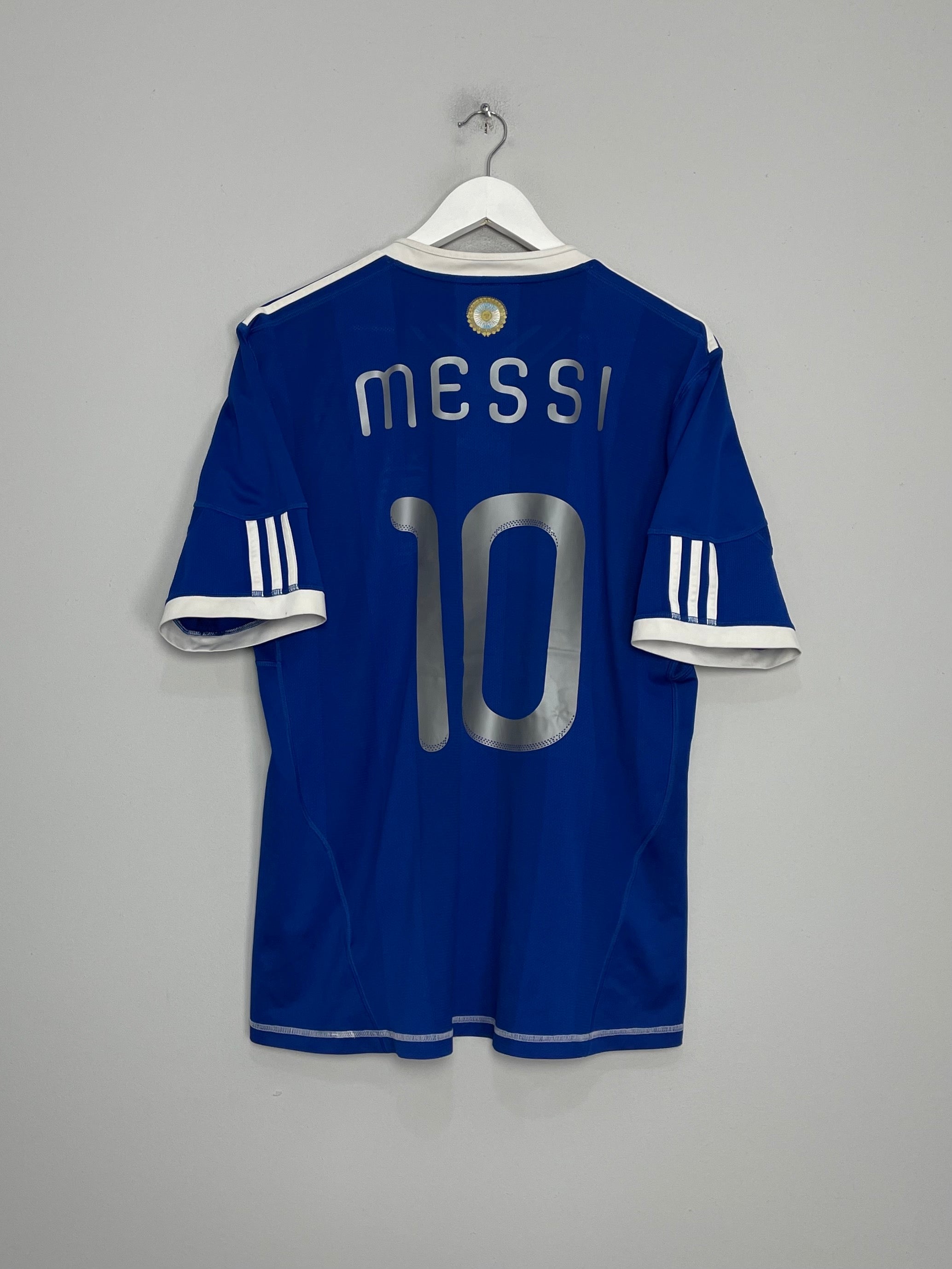 2010/11 ARGENTINA MESSI #10 AWAY SHIRT (L) ADIDAS