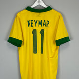 2013/14 BRAZIL NEYMAR JR #10 HOME SHIRT (XL) NIKE