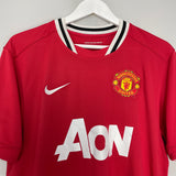 2011/12 MANCHESTER UNITED ROONEY #10 HOME SHIRT (L) NIKE