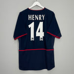 2002/04 ARSENAL HENRY #14 AWAY SHIRT (L) NIKE