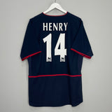 2002/04 ARSENAL HENRY #14 AWAY SHIRT (L) NIKE