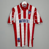 1991/92 ATLETICO MADRID #7 HOME SHIRT (M) PUMA