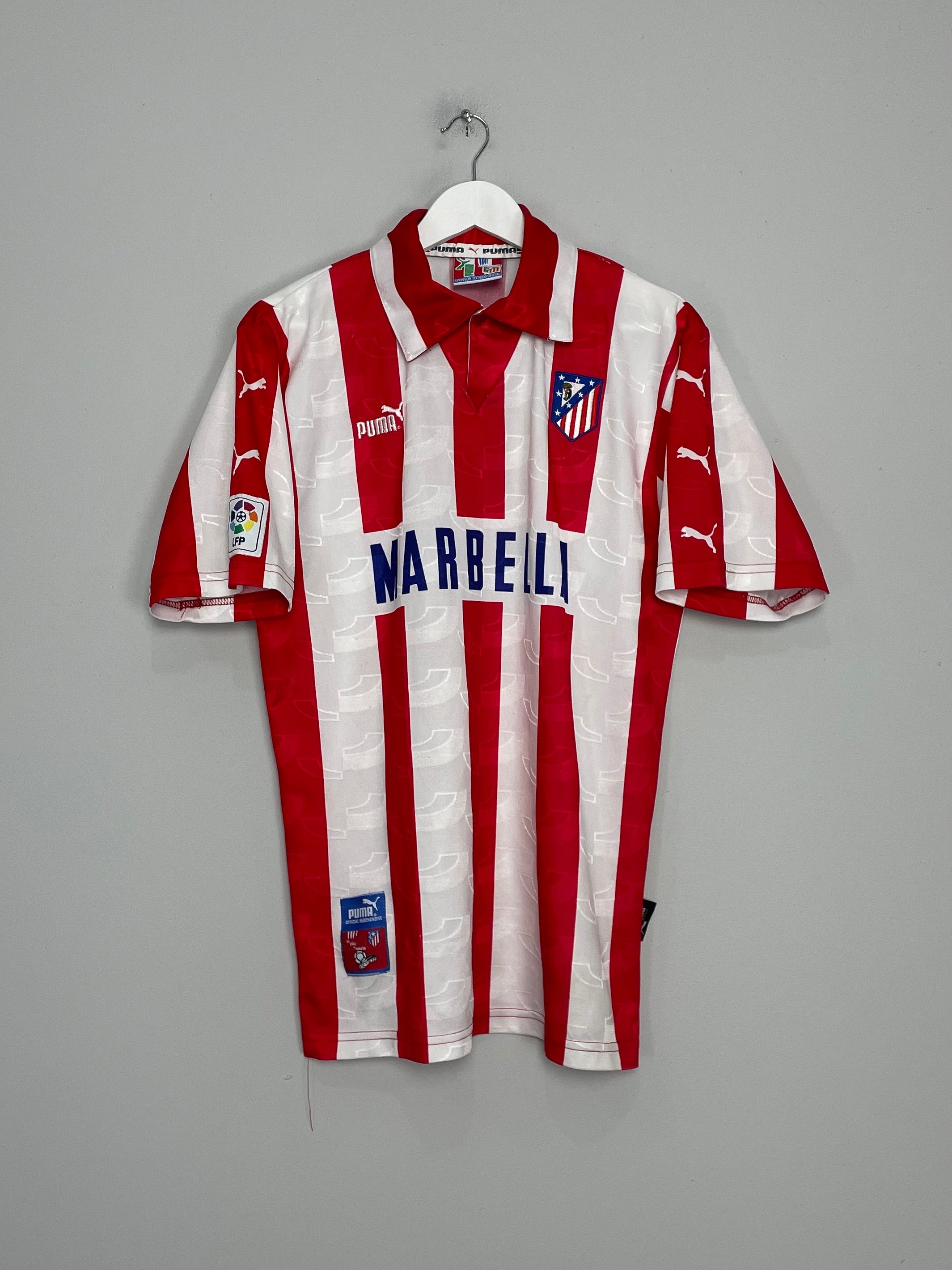 1991/92 ATLETICO MADRID #7 HOME SHIRT (M) PUMA