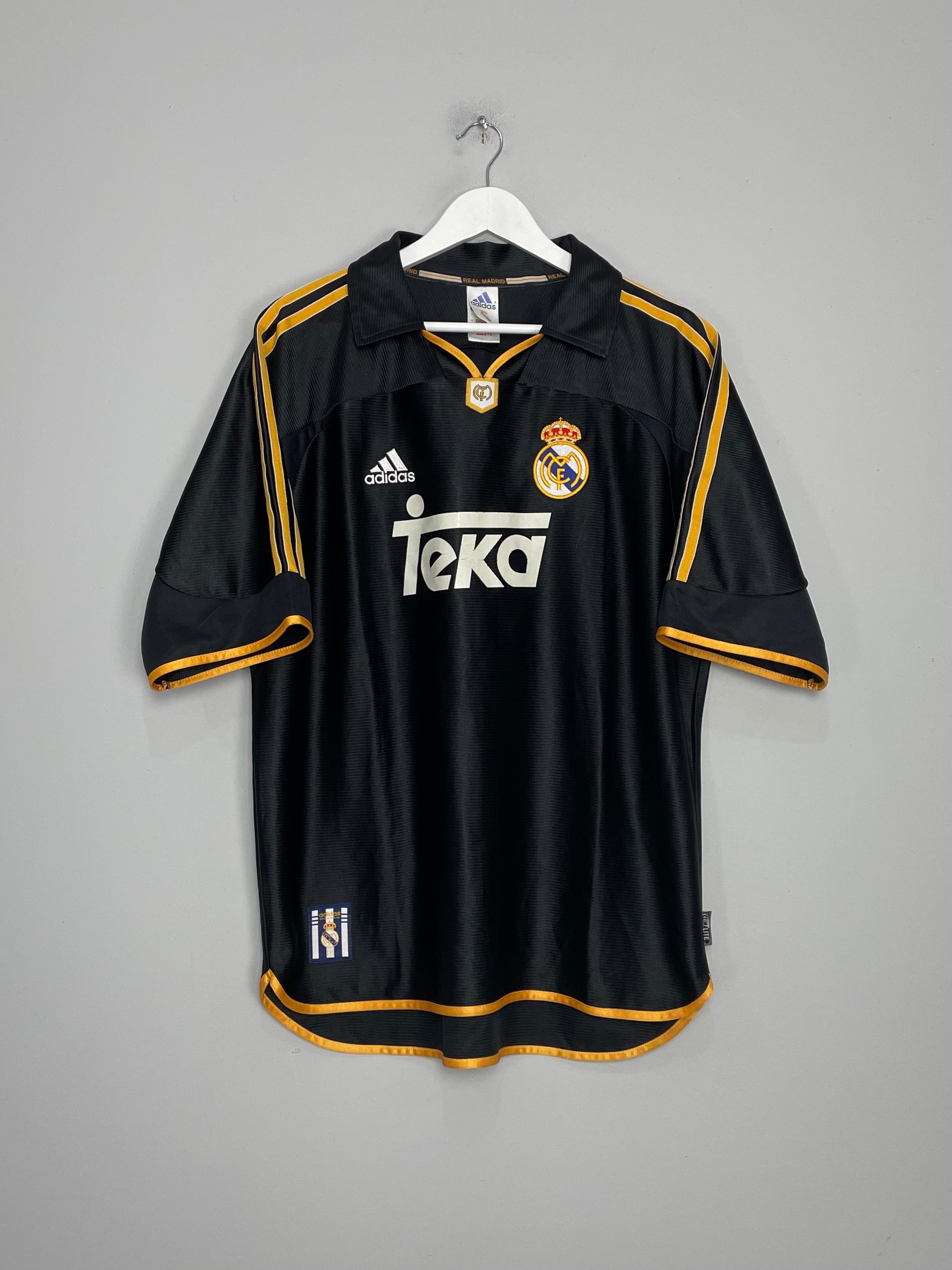 1999/01 REAL MADRID AWAY SHIRT (L) ADIDAS