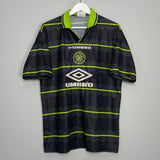 1998/99 CELTIC LARSSON #7 AWAY SHIRT (L) UMBRO