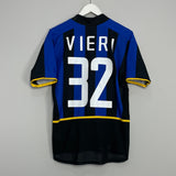 Image of the Inter Milan Vieri shirt from the 2002/3 season