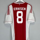 2012/13 AJAX ERIKSEN #8 HOME SHIRT (L) ADIDAS