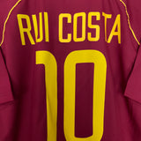 2002/04 PORTUGAL RUI COSTA #10 HOME SHIRT (M) NIKE