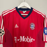 2002/03 BAYERN MUNICH BALLACK #13 C/L HOME SHIRT (M) ADIDAS