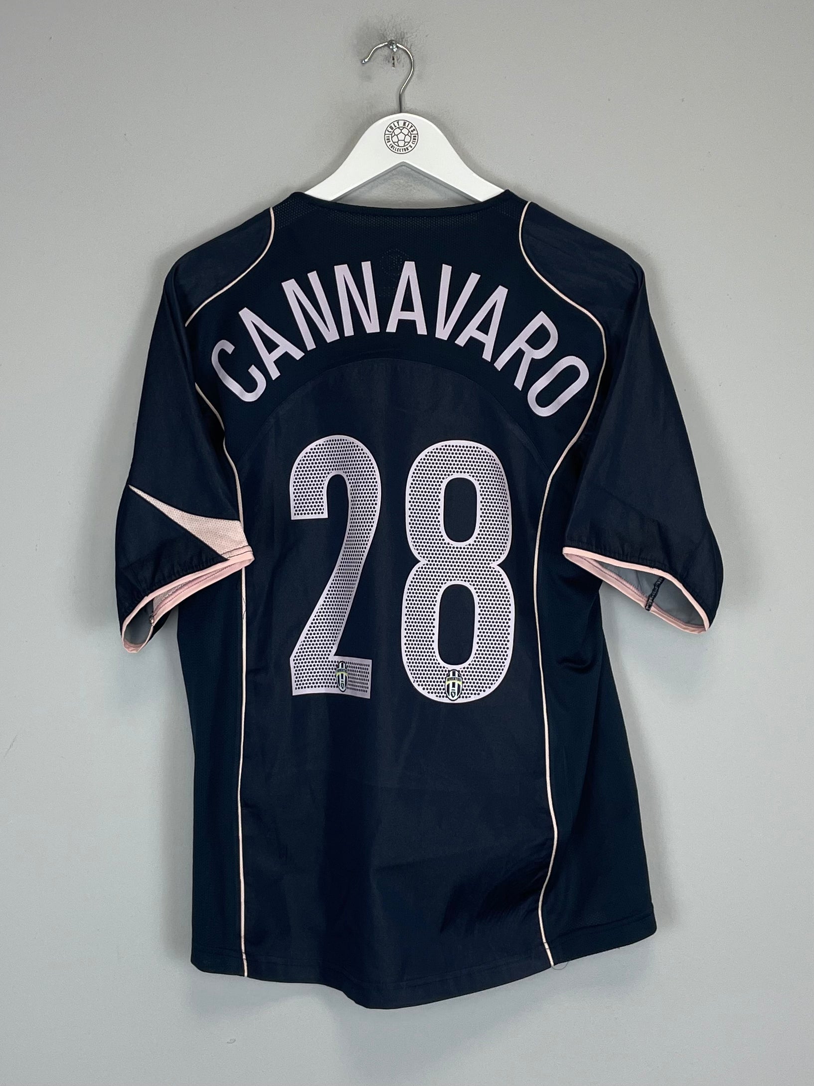 2004/05 JUVENTUS CANNAVARO #28 AWAY SHIRT (M) NIKE