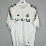 2004/05 REAL MADRID BECKHAM #23 HOME SHIRT (M) ADIDAS