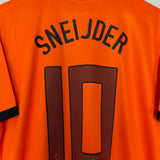 2012/13 NETHERLANDS SNEIJDER #10 HOME SHIRT (L) NIKE