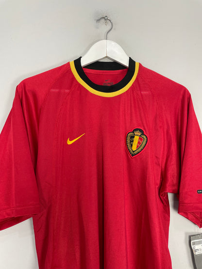 2000/02 BELGIUM *BNWT* HOME SHIRT (M) NIKE