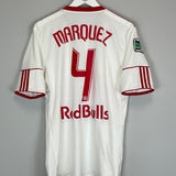 2010/11 NEW YORK RED BULLS R.MARQUEZ #4 HOME SHIRT (M) ADIDAS