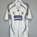 2006/07 REAL MADRID RONALDO #9 HOME SHIRT (XL) ADIDAS