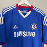 2010/11 CHELSEA DROGBA #11 HOME SHIRT (L) ADIDAS