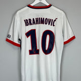 2015/16 PSG IBRAHIMOVIC #10 AWAY SHIRT (L) NIKE