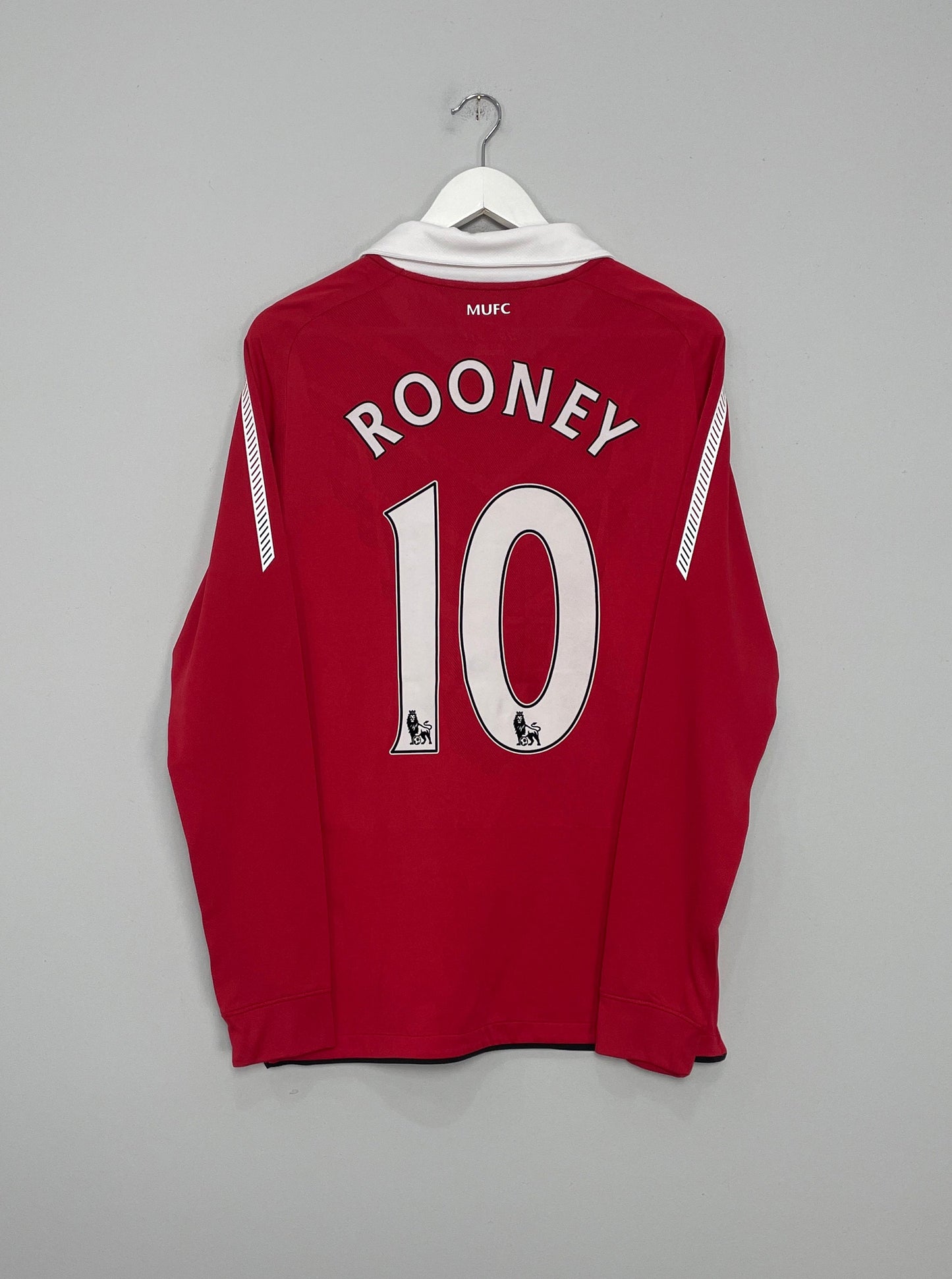 2010 Nike Manchester United Wayne Rooney Jersey Shirt Kit England Authentic