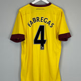 2010/11 ARSENAL FABREGAS #4 *PLAYER ISSUE* AWAY SHIRT (XL) NIKE