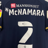 2021/22 MILLWALL MCNAMARA #2 HOME SHIRT (XL) MACRON