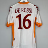 2010/11 ROMA DE ROSSI #16 AWAY SHIRT (M) KAPPA