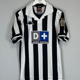 1998/99 JUVENTUS ZIDANE #21 HOME SHIRT (M) KAPPA