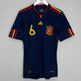 2010/11 SPAIN A.INIESTA #6 AWAY SHIRT (S) ADIDAS