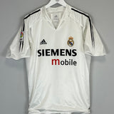 2004/05 REAL MADRID RONALDO #9 *PLAYER ISSUE* HOME SHIRT (L) ADIDAS