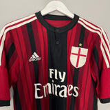 2014/15 AC MILAN KAKA #22 HOME SHIRT (M) ADIDAS