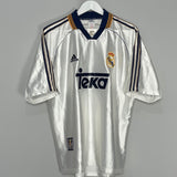 1998/00 REAL MADRID REDONDO #6 HOME SHIRT (M) ADIDAS