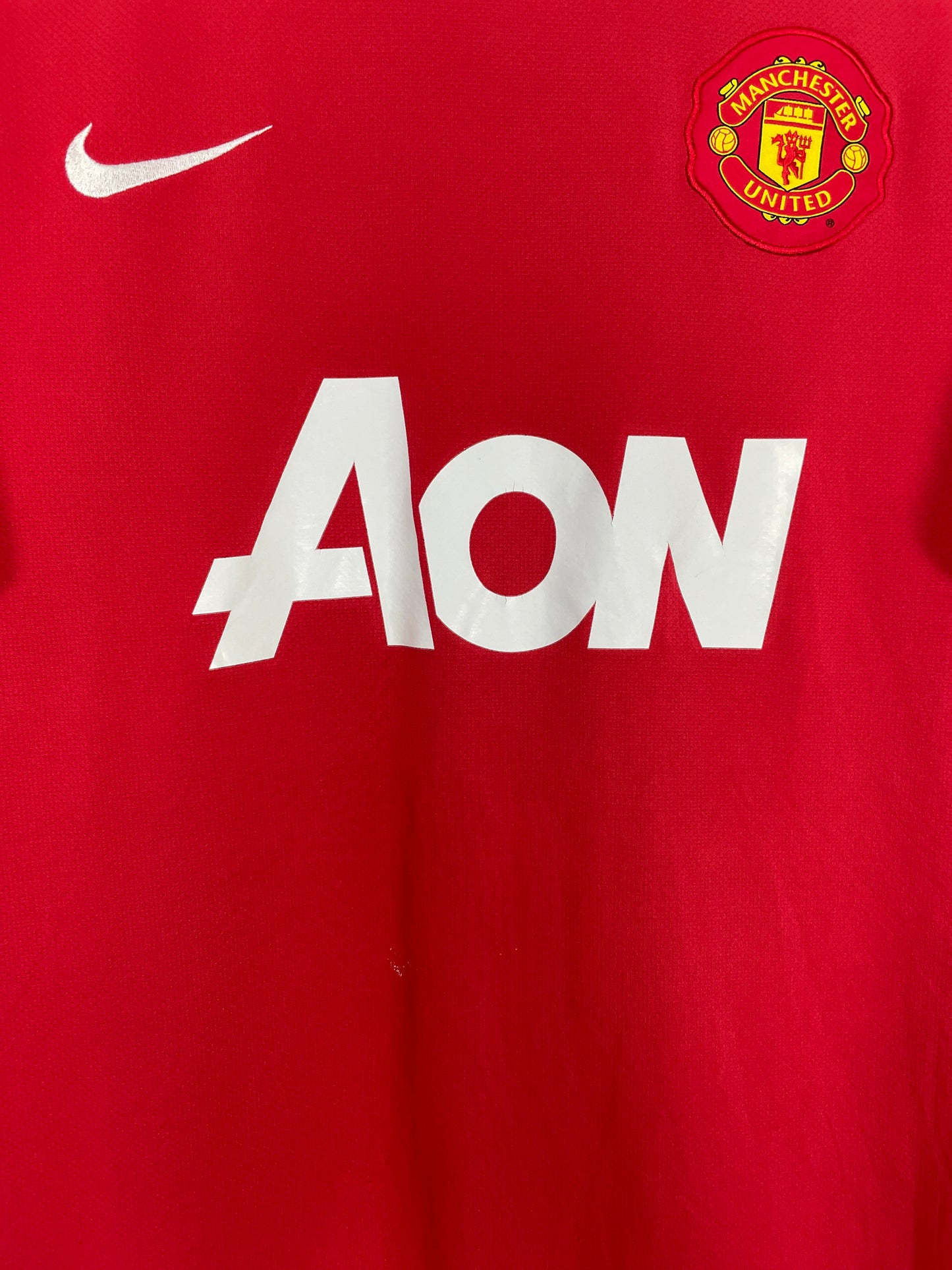 2010/11 MANCHESTER UNITED ROONEY #10 HOME SHIRT (XL) NIKE