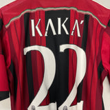 2014/15 AC MILAN KAKA #22 HOME SHIRT (M) ADIDAS