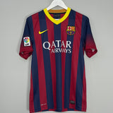 2013/14 BARCELONA MESSI #10 HOME SHIRT (S) NIKE