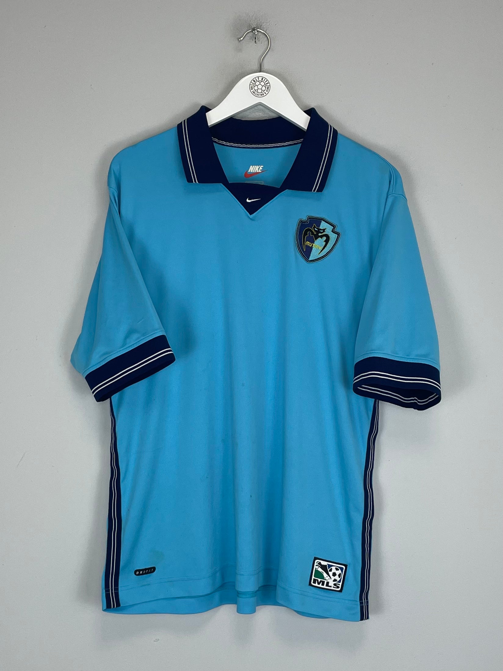 2000/01 MUTINY TAMPA BAY TRAINING SHIRT (L) NIKE